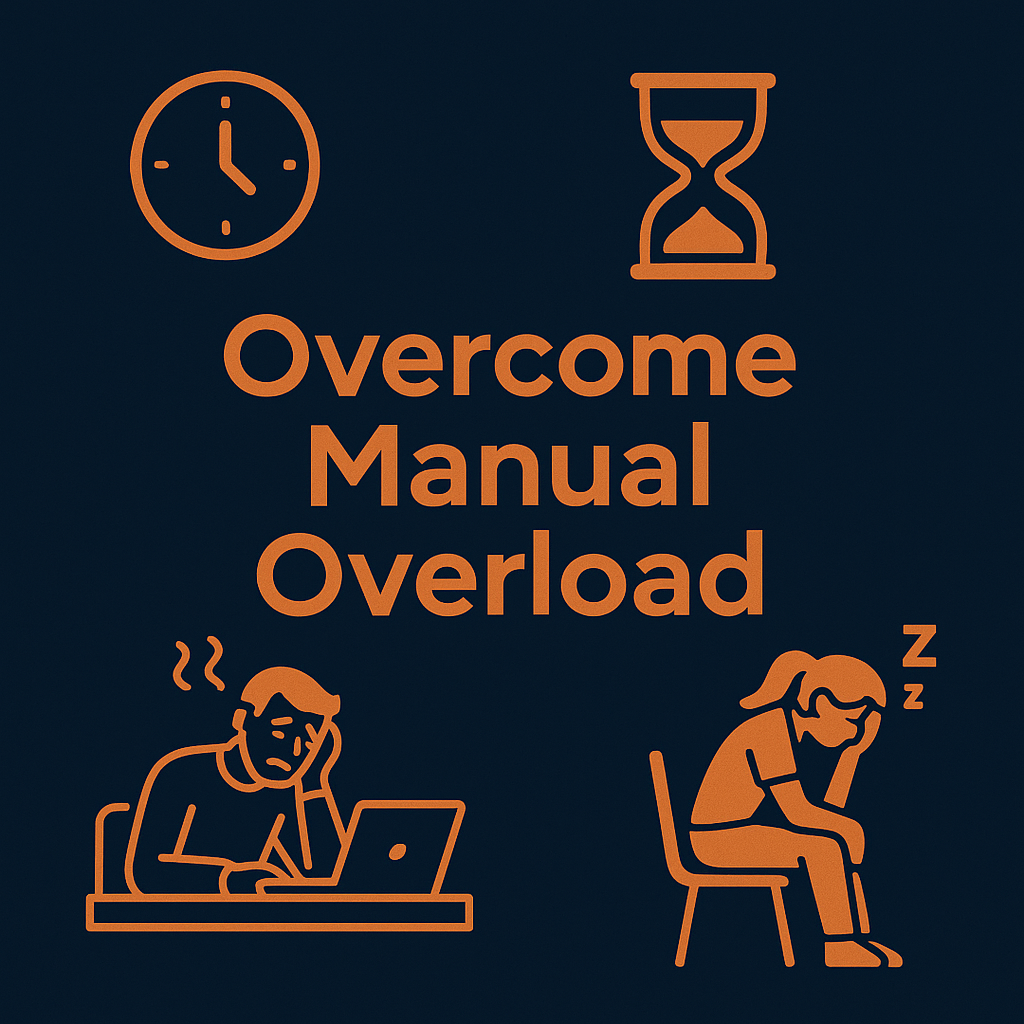 Understanding Manual Overload - Time pressure and employee burnout from repetitive manual processes